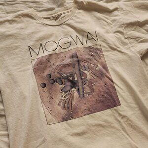 Mogwai, Psychedelic Post Rock Band Shirt - Size Large